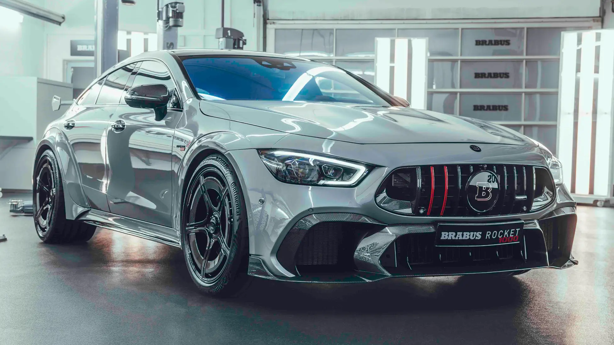 The Brabus Rocket 1000 is a 1,000hp Mercedes-AMG GT 63 S E