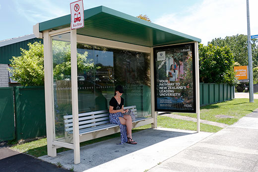 SunLive - Bus shelters on the move - The Bay's News First