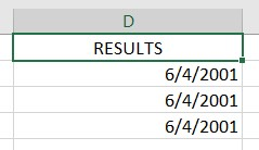 Date Values.