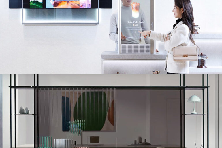 LG 4K Wireless Transparent TV CES 2024