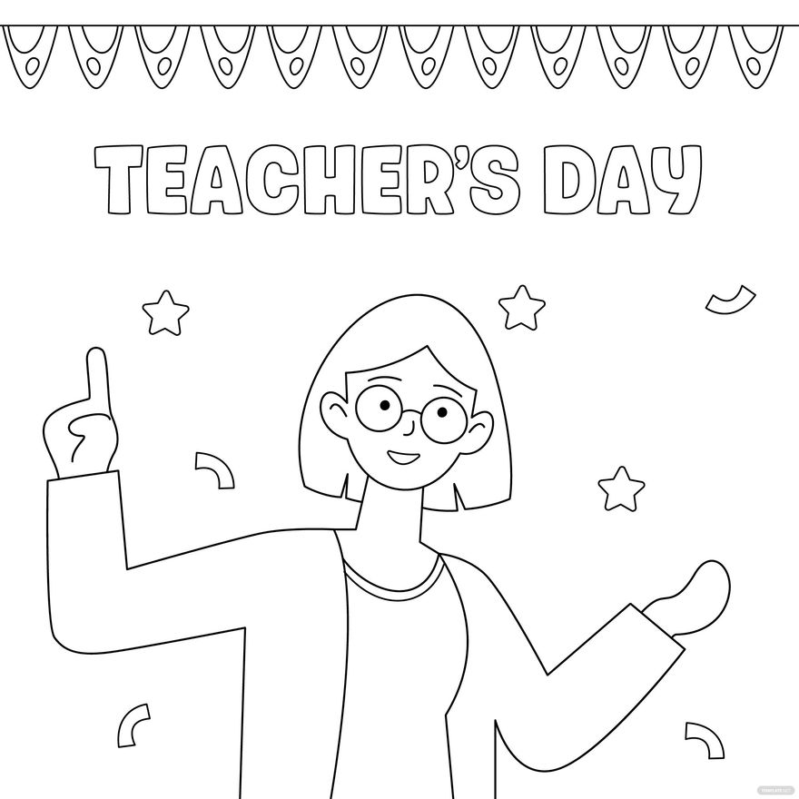 Teachers Day Illustration Drawing in PSD, Illustrator, SVG, JPG, EPS, PNG - Download | Template.net