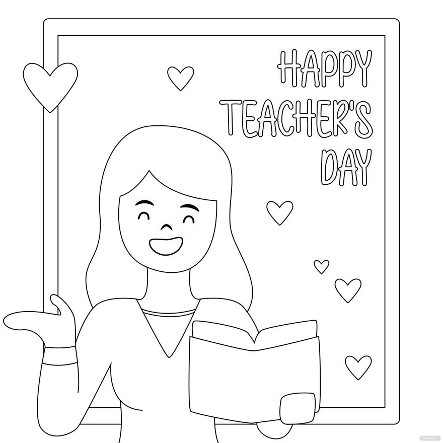 Teachers Day Flat Design Drawing in PSD, Illustrator, SVG, JPG, EPS, PNG - Download | Template.net