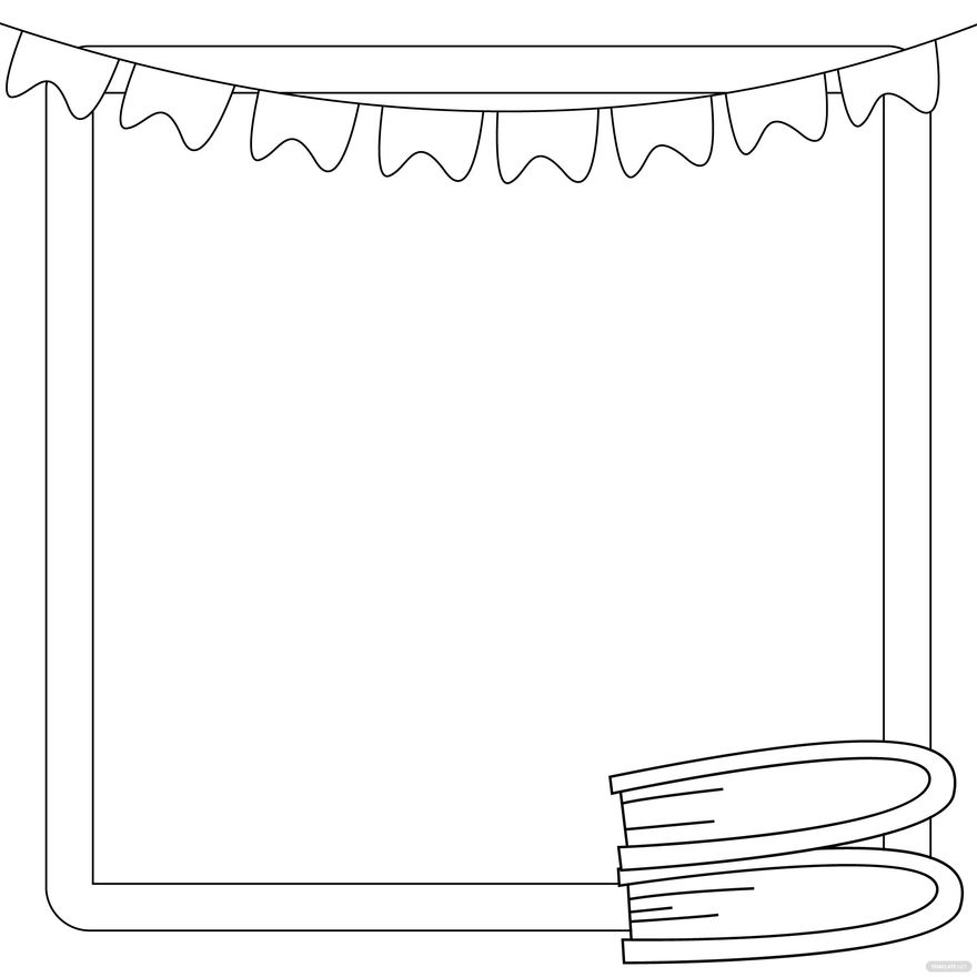 Teachers Day Border Drawing in PSD, Illustrator, SVG, JPG, EPS, PNG - Download | Template.net