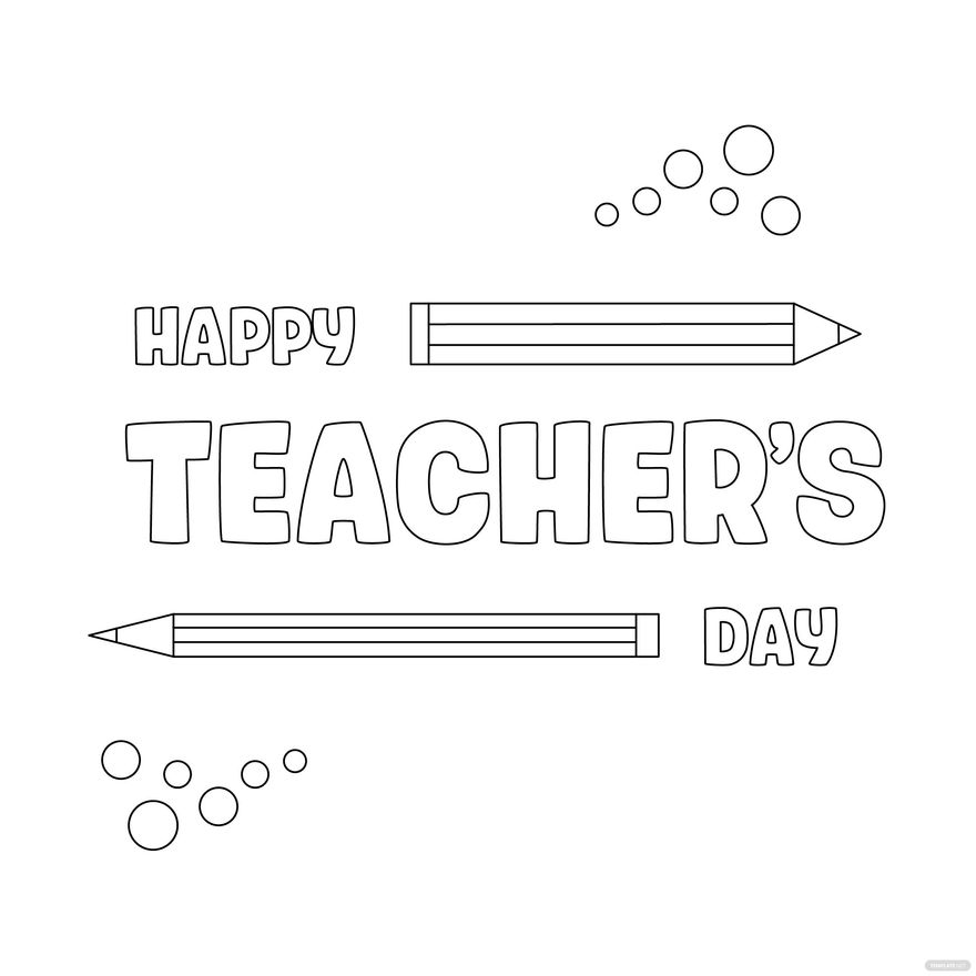 Teachers Day Symbol Drawing in PSD, Illustrator, SVG, JPG, EPS, PNG - Download | Template.net