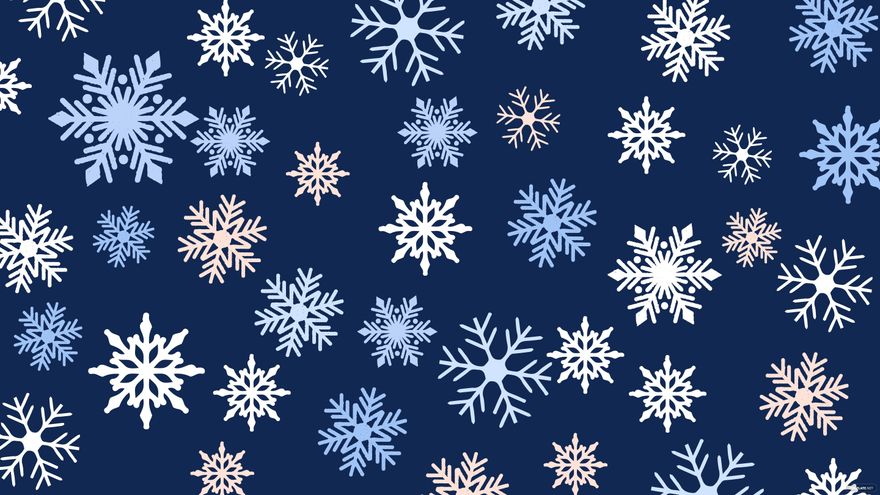 Christmas Snowflake Background