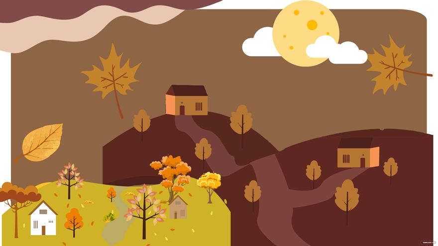 Brown Fall Background