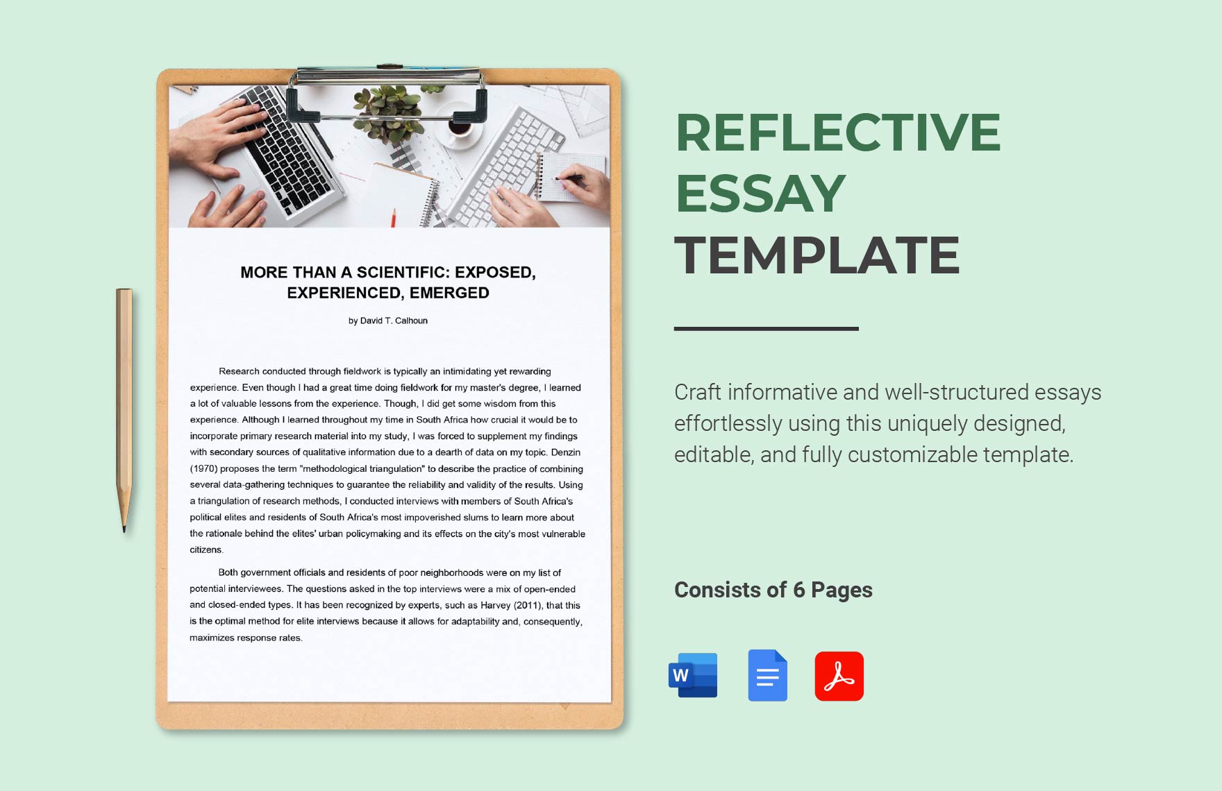 Reflective Essay Template