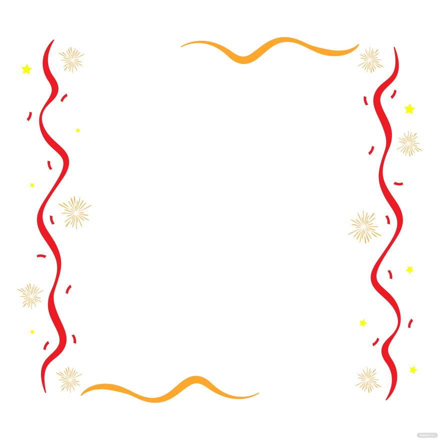 New Year's Eve Border Clipart