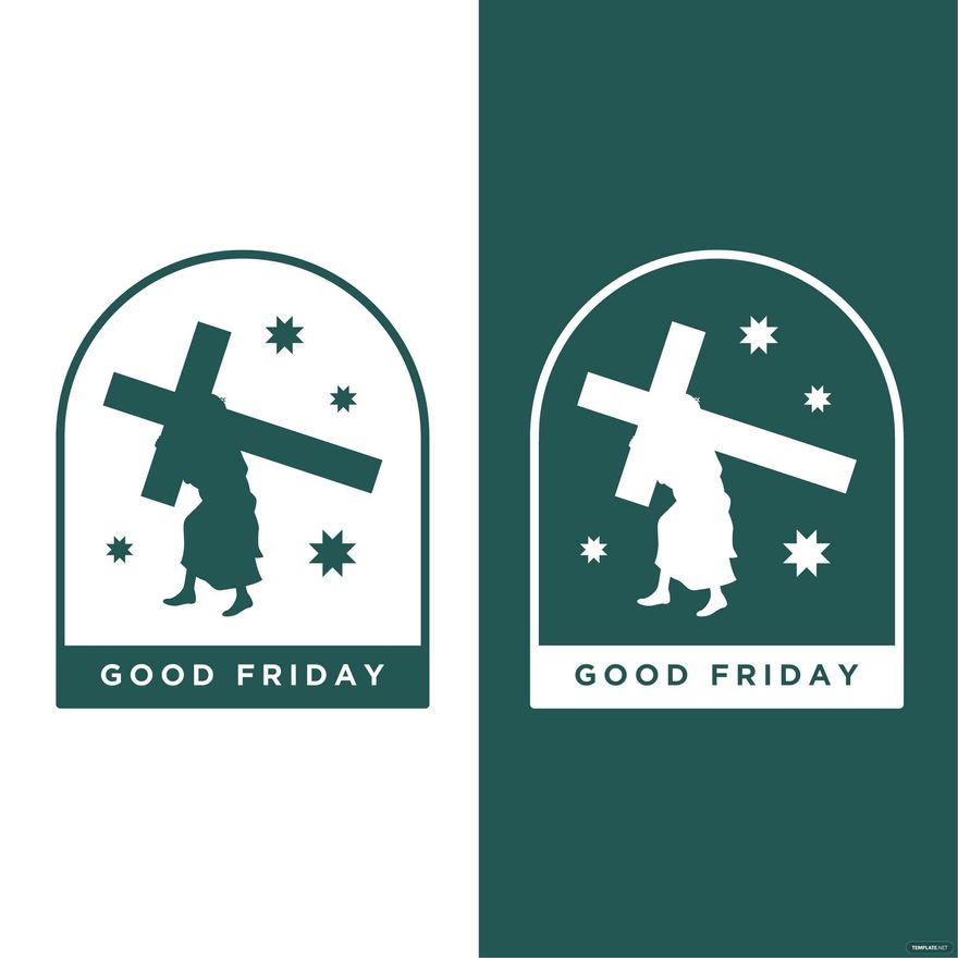 Good Friday Logo Vector