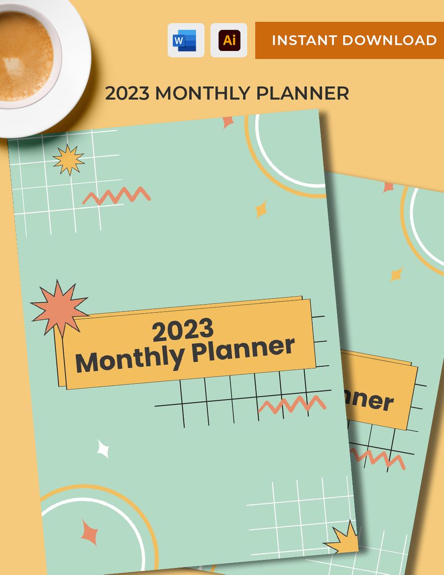 2023 Planner Template Free - Free Printable Worksheet