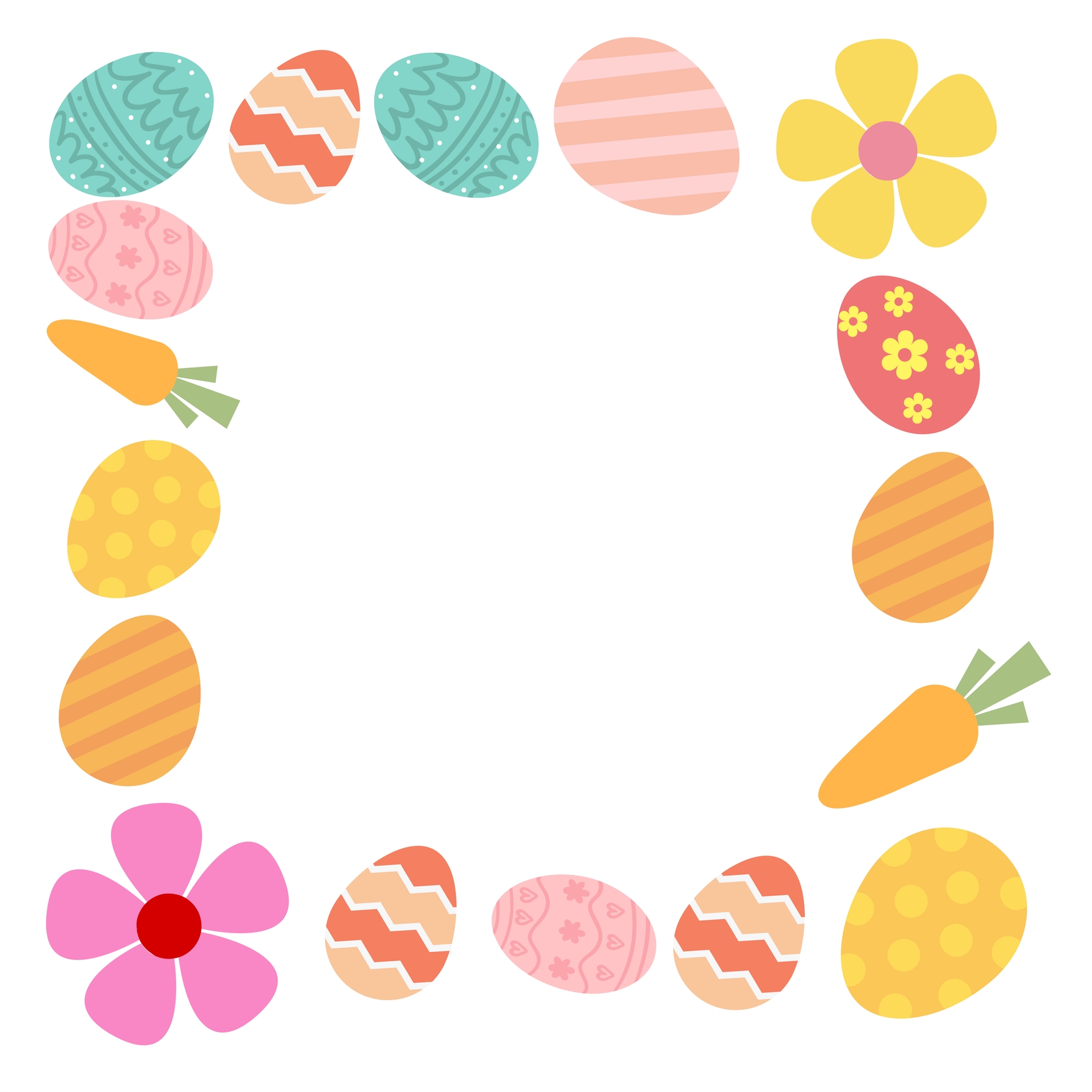 Easter Border Clipart