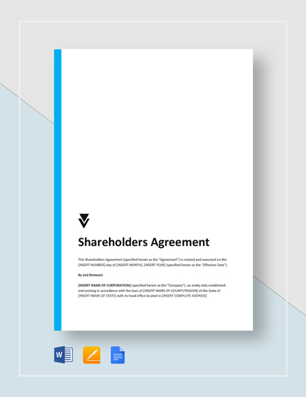 shareholders agreement