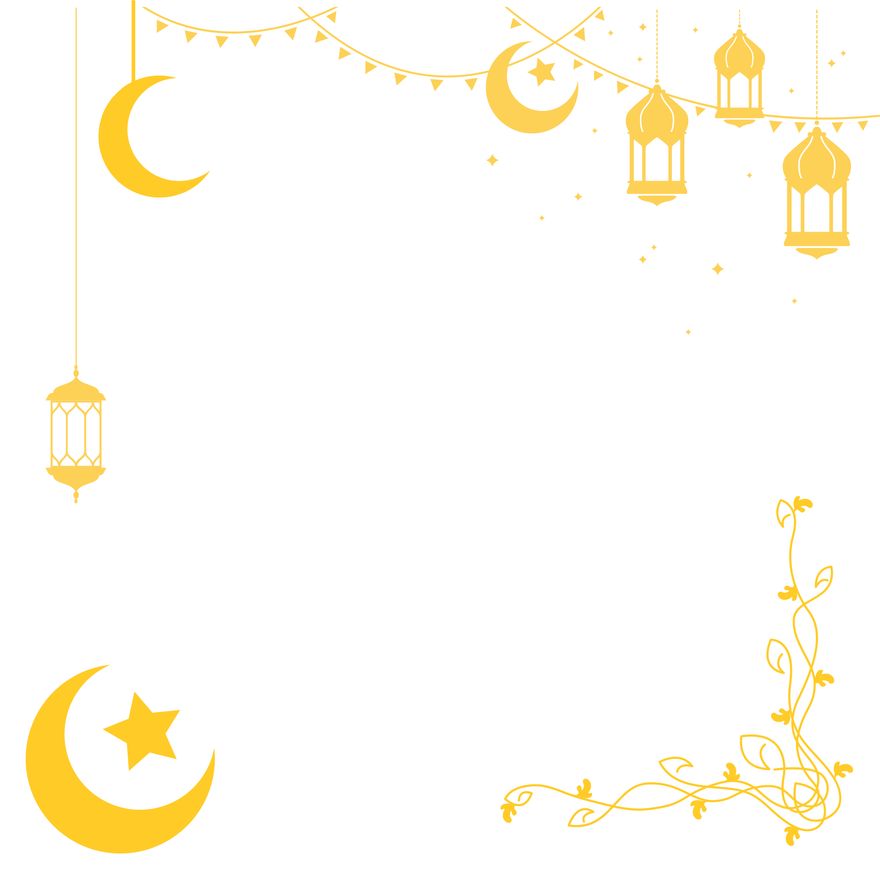 Eid al-Fitr Border Clipart