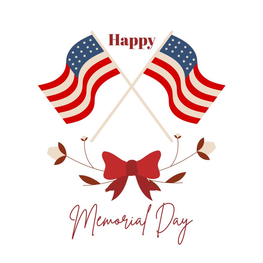 Memorial Day Logo Clipart