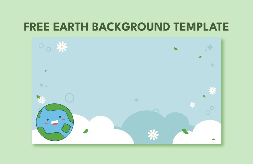 Earth Background Template