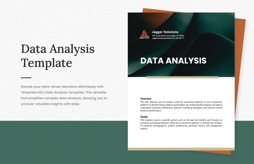 Free Data Analysis Template in Word, Google Docs