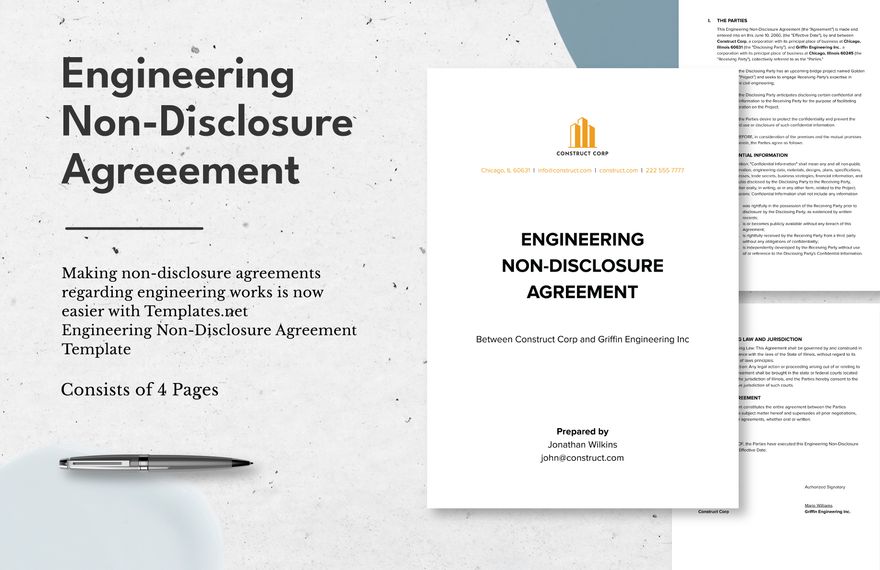 Engineering Non-Disclosure Agreement