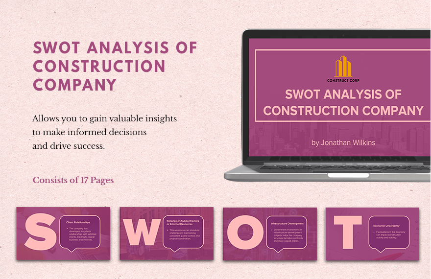 SWOT Analysis of Construction Company