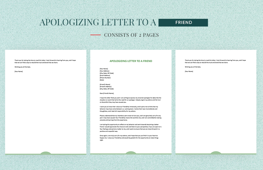 Reference Letter for a Friend in PDF, Word, Google Docs - Download ...