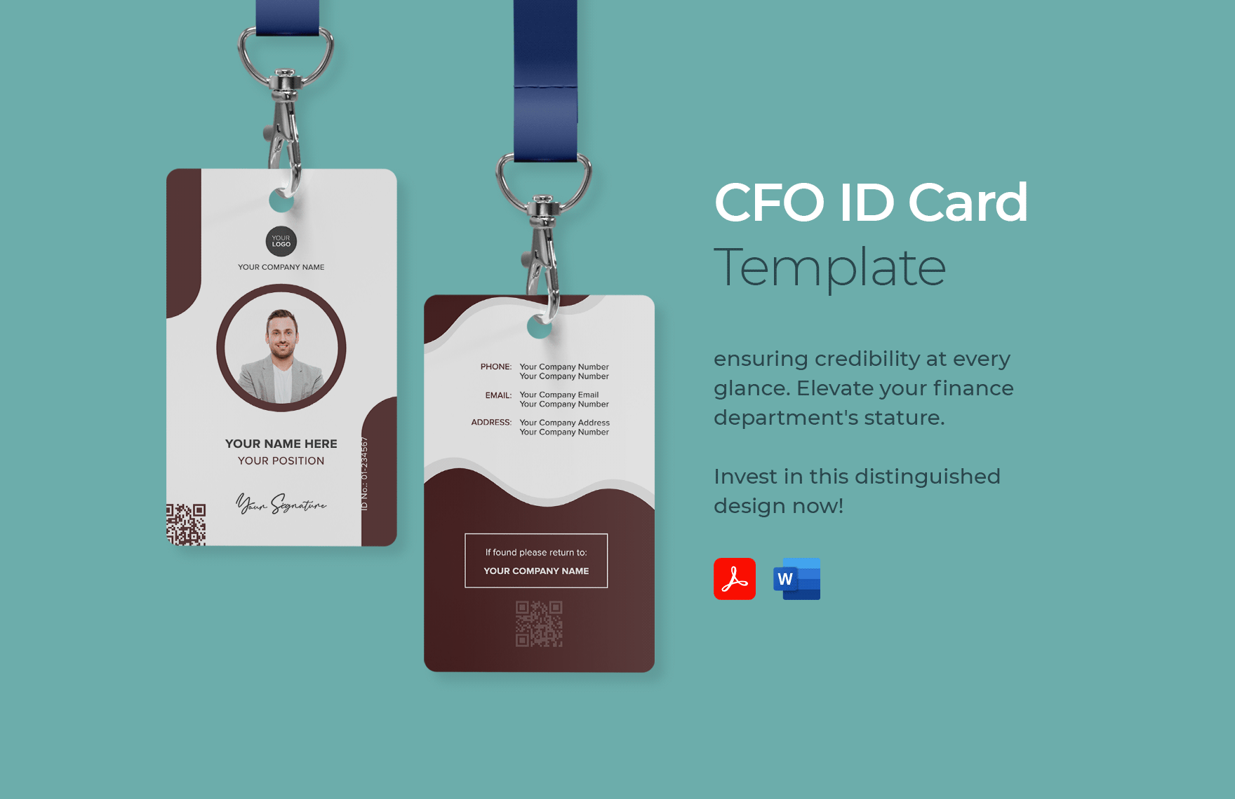 CFO ID Card Template