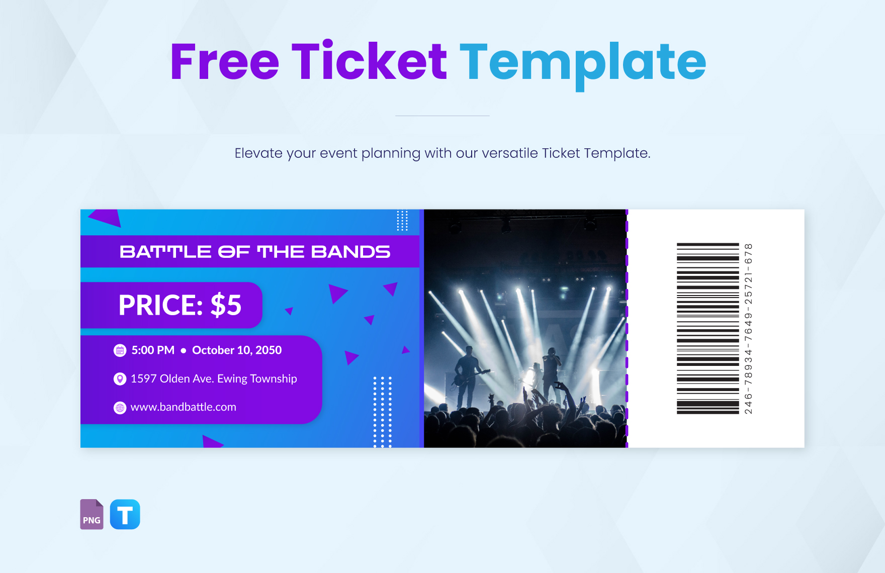 Ticket Template