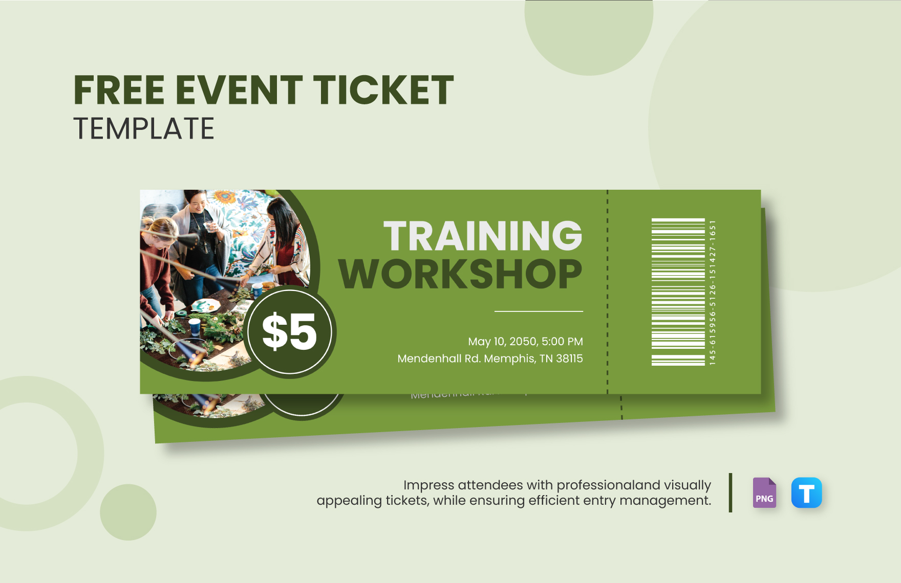 Event Ticket Template