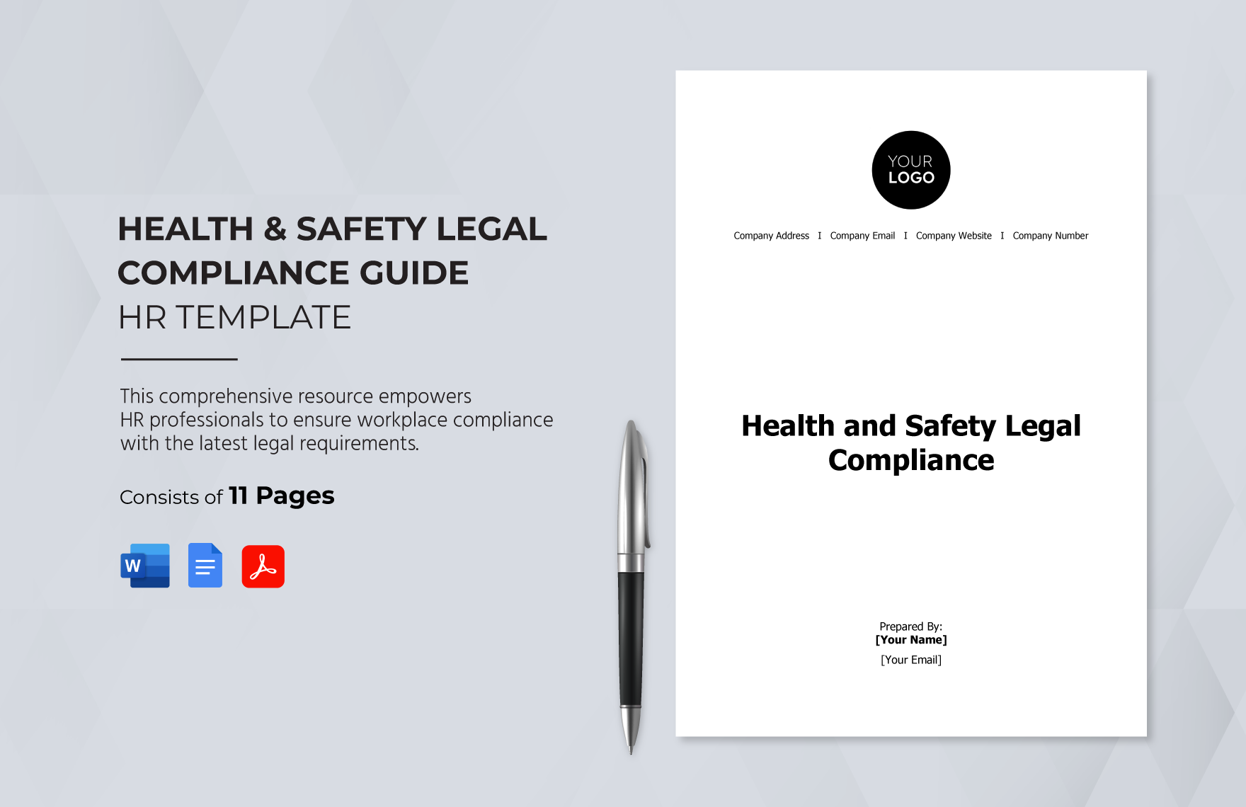 Health & Safety Legal Compliance Guide HR Template