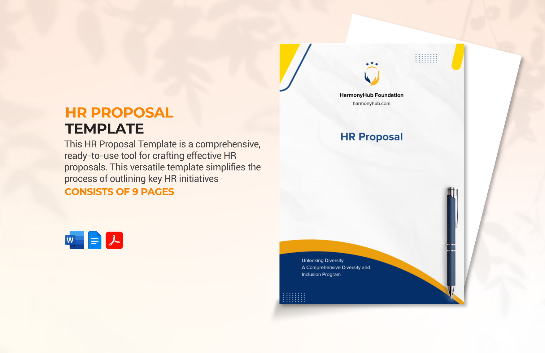 HR Proposal Template in Word, PDF, Google Docs - Download | Template.net