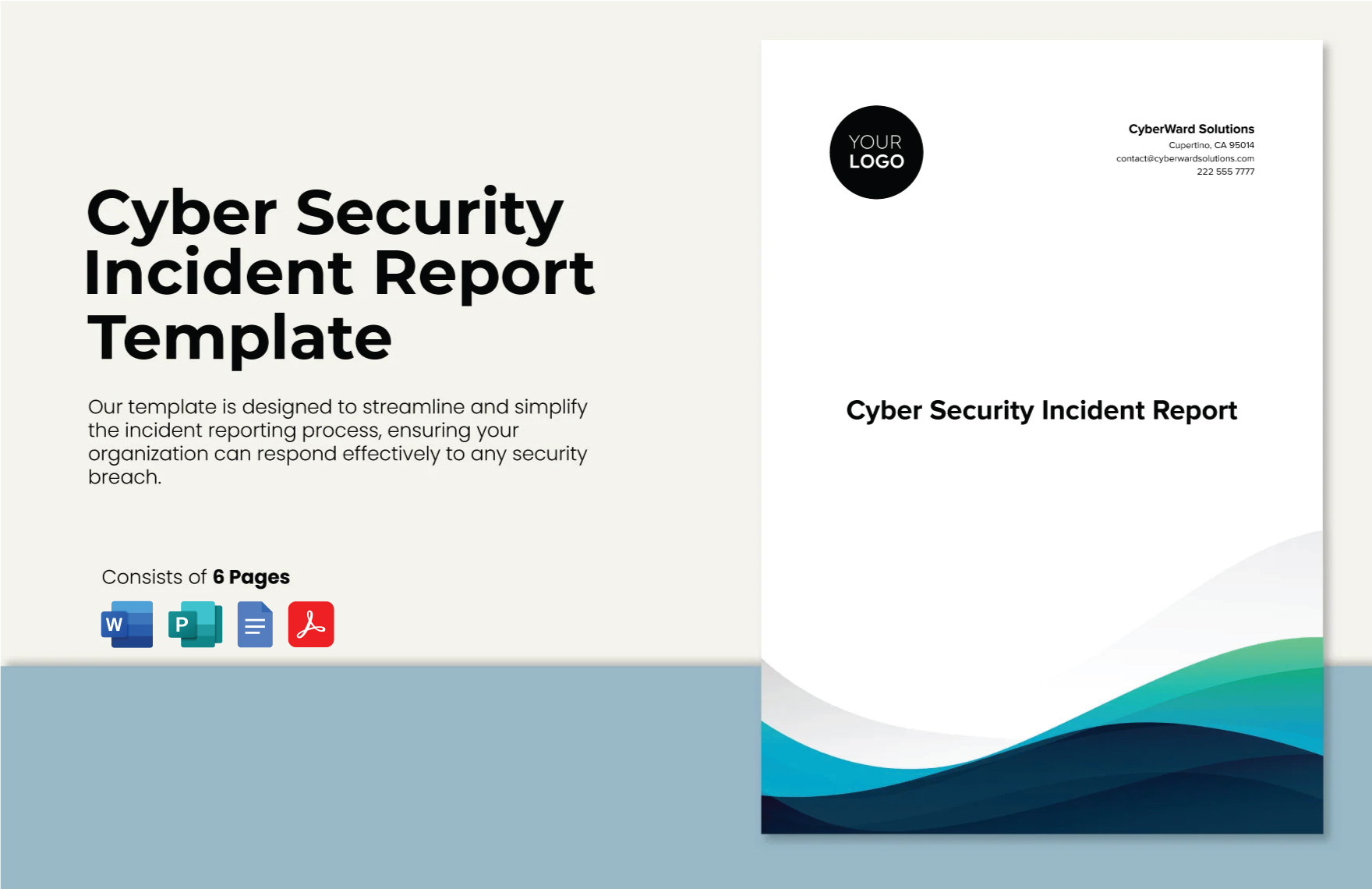 Cyber Security Incident Report Template