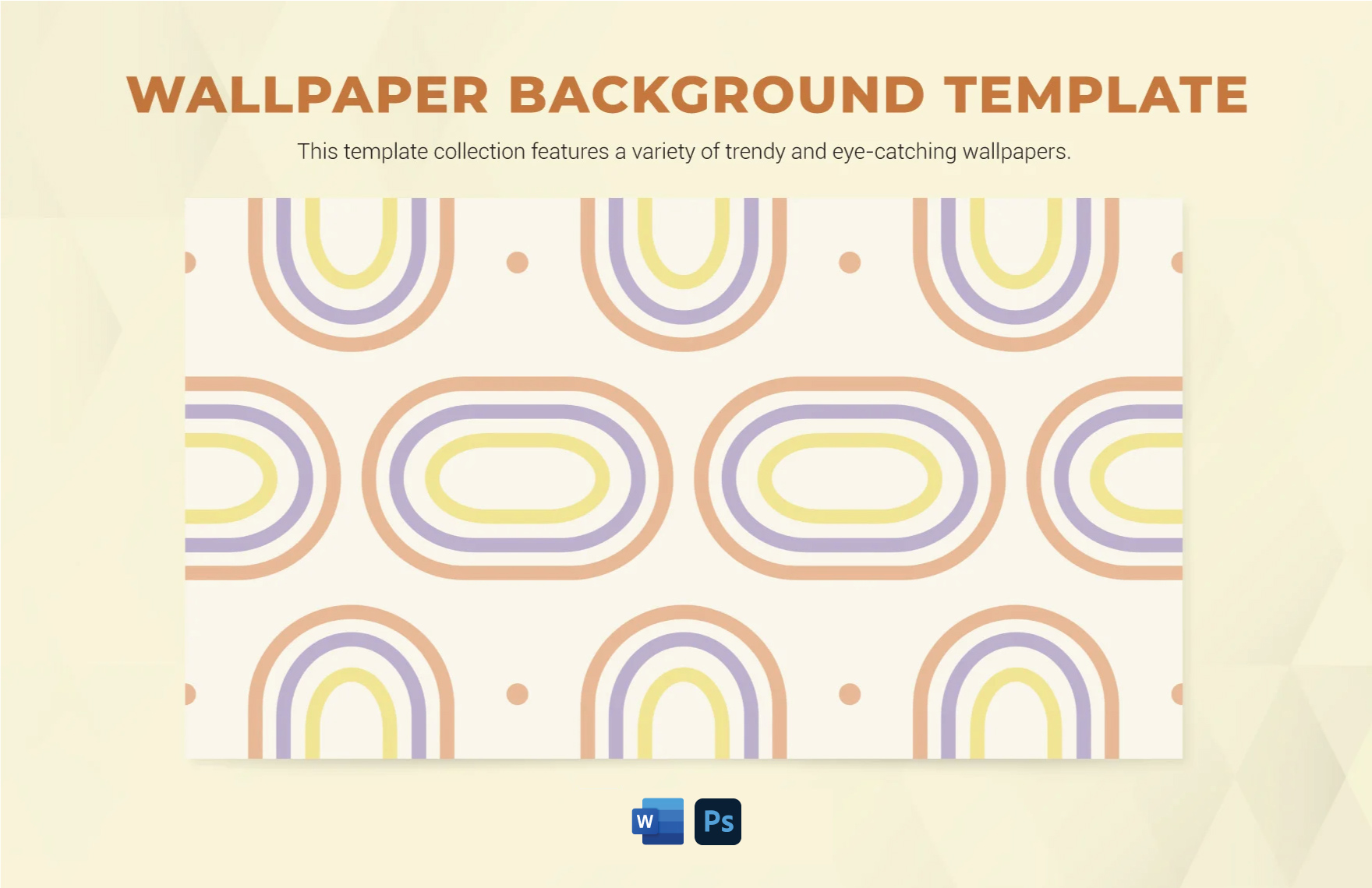 Wallpaper Background Template