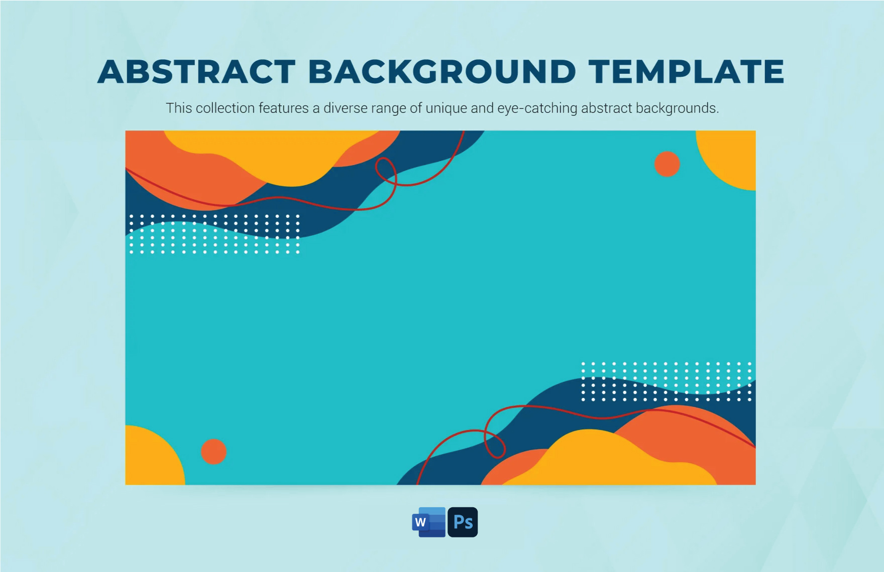 Abstract Background Template