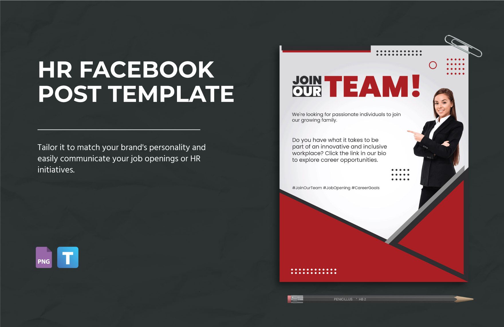 HR Facebook Post Template