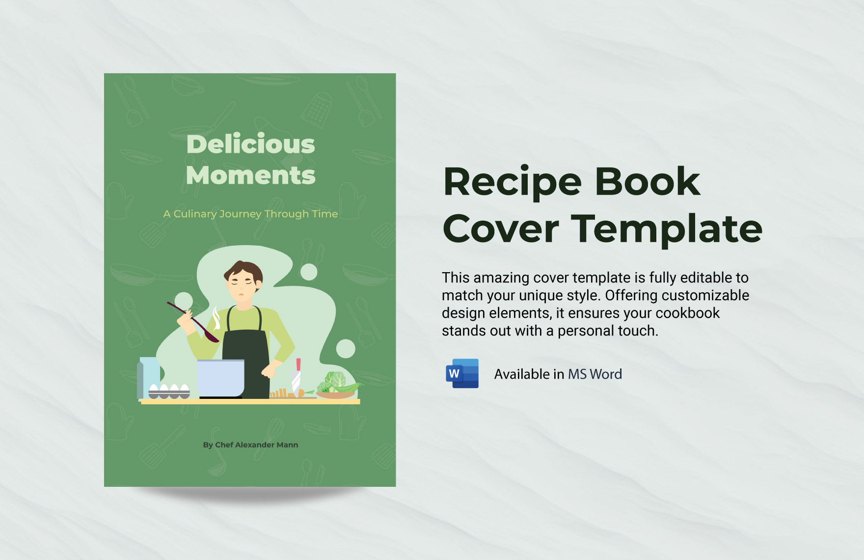 Abc Book Cover Page Template