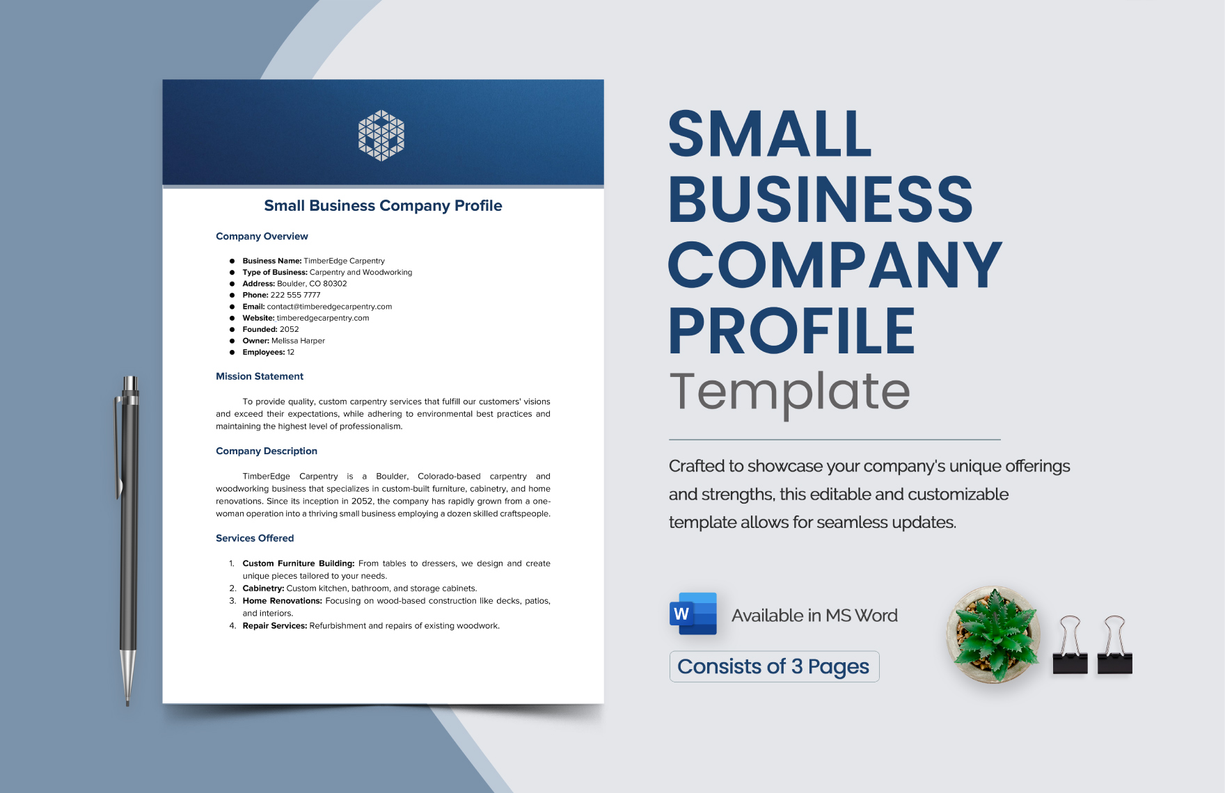 Company Profile Templates in PDF - FREE Download | Template.net