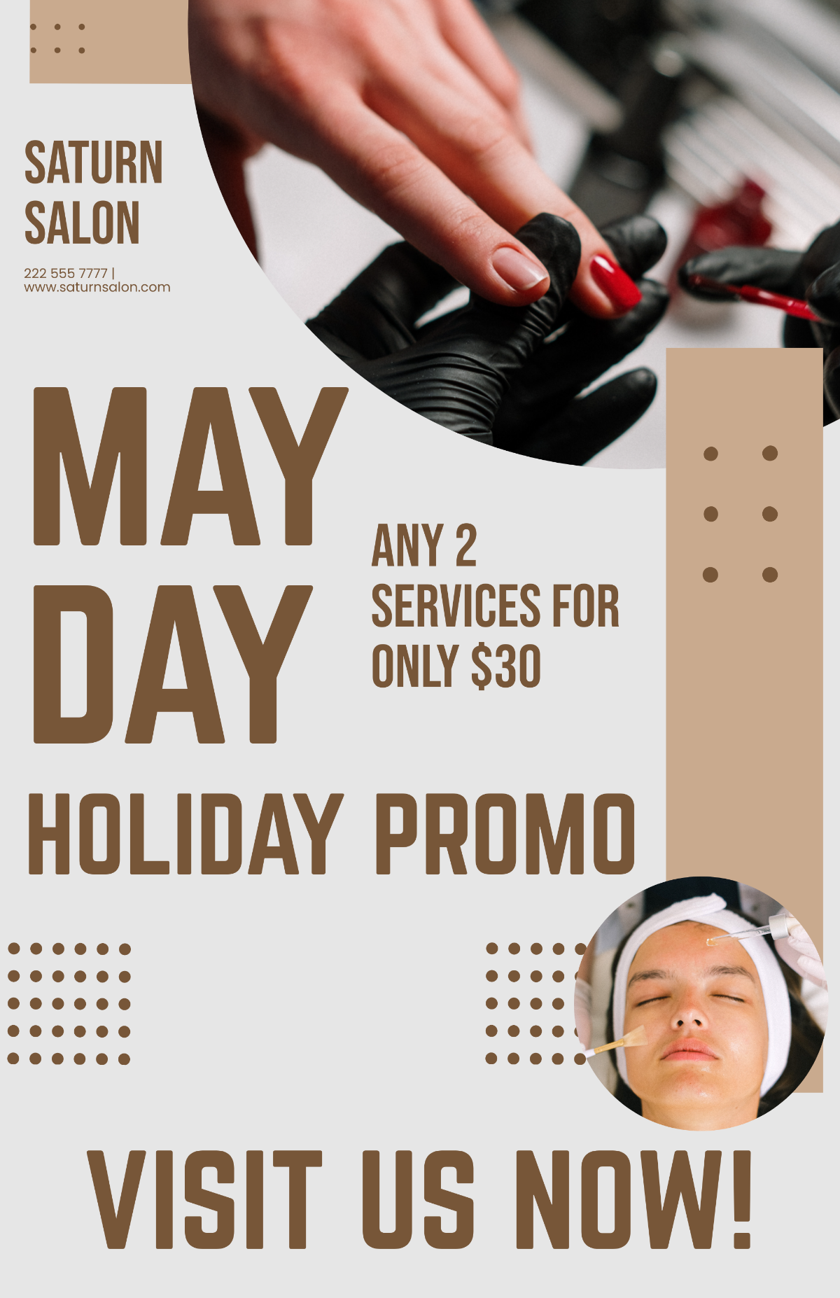 Free May Day Advertisement Poster Template