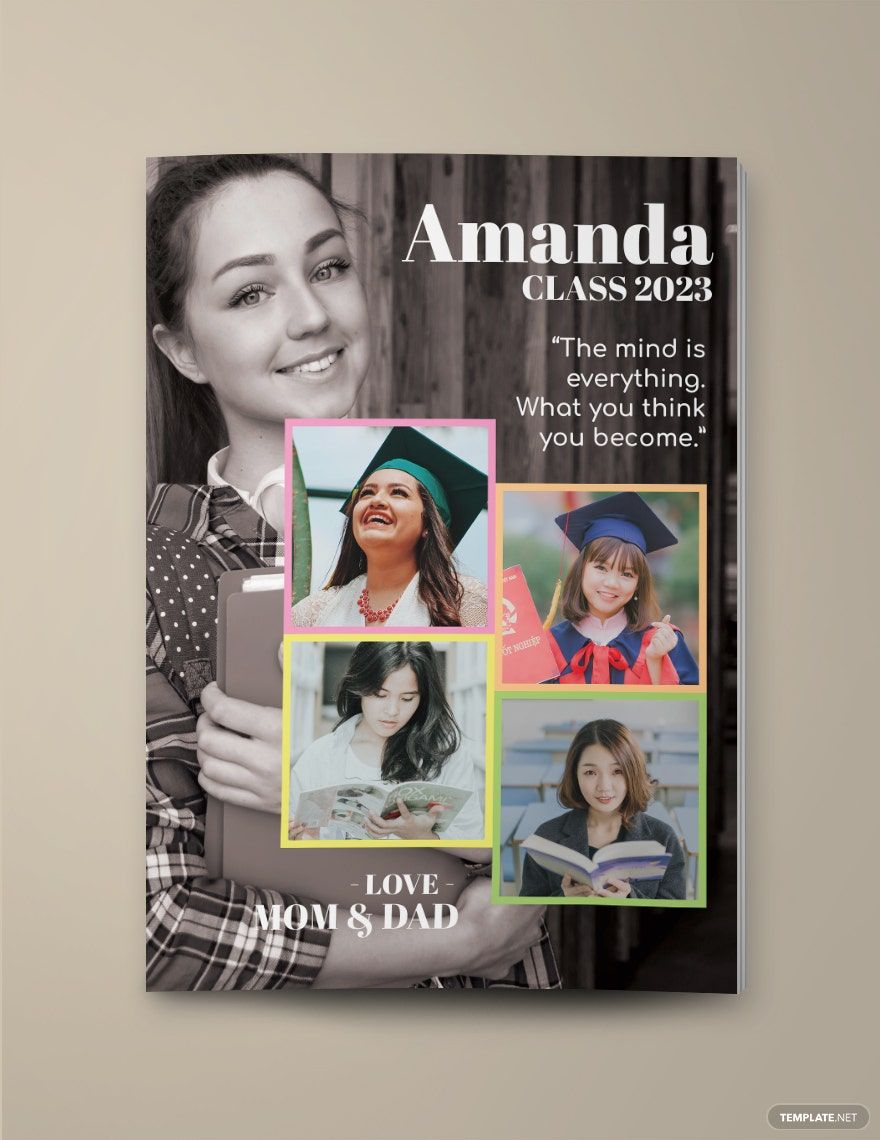 Creative Students Yearbook Ad Template in Pages, Word, PSD, Publisher, InDesign, Google Docs - Download | Template.net