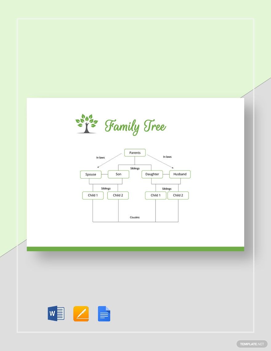 Basic Family Tree Template