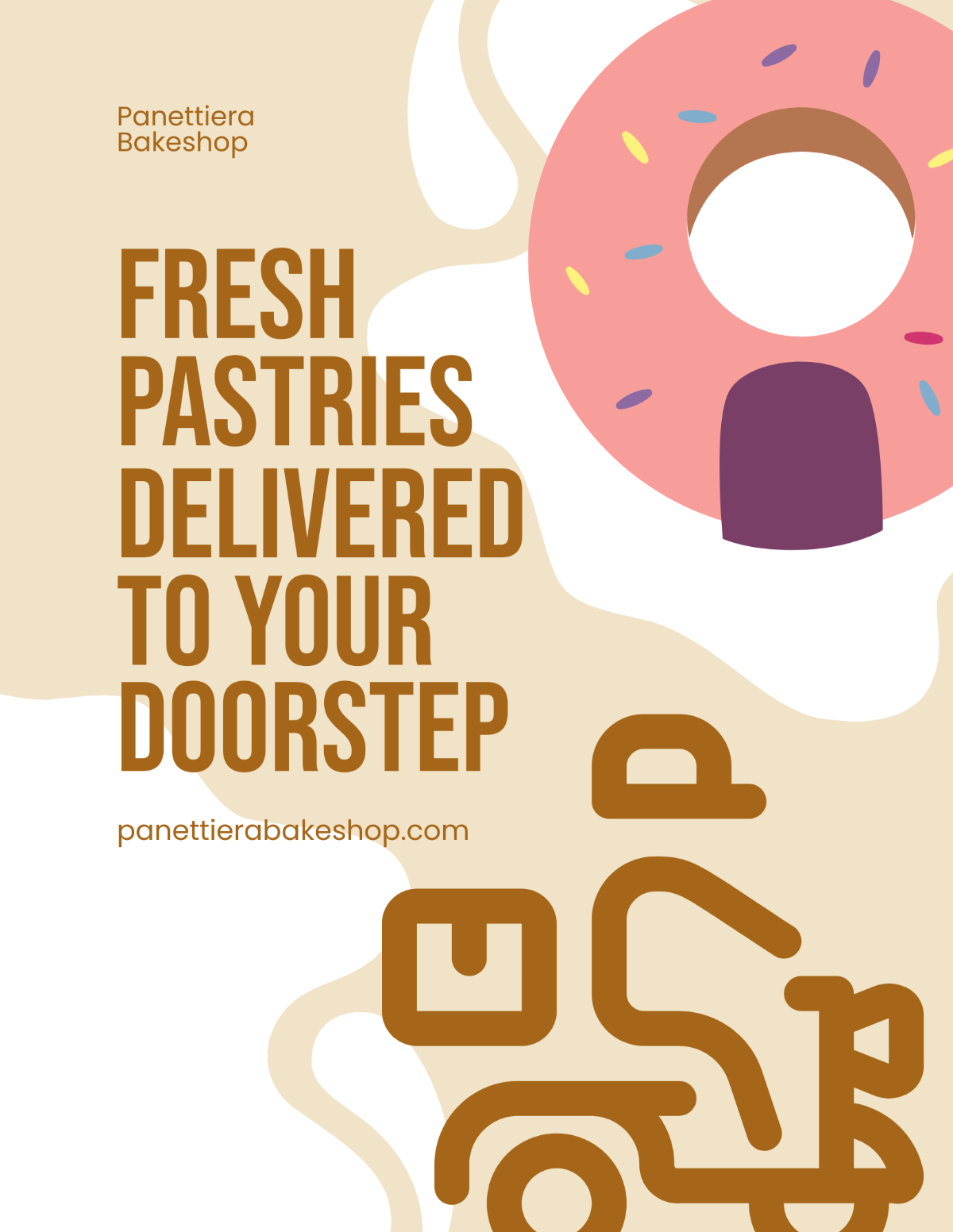 Free Bakery Delivery Services Flyer Template to Edit Online