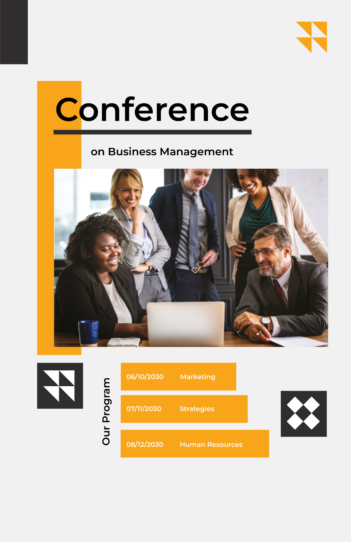 Free Conference Poster Template