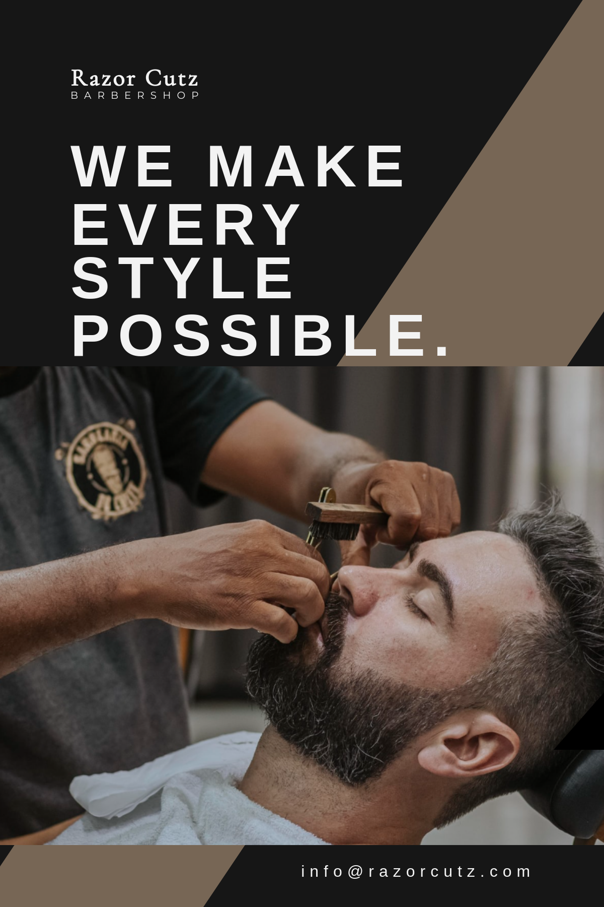 Barbershop Pinterest Pin Template - Edit Online & Download