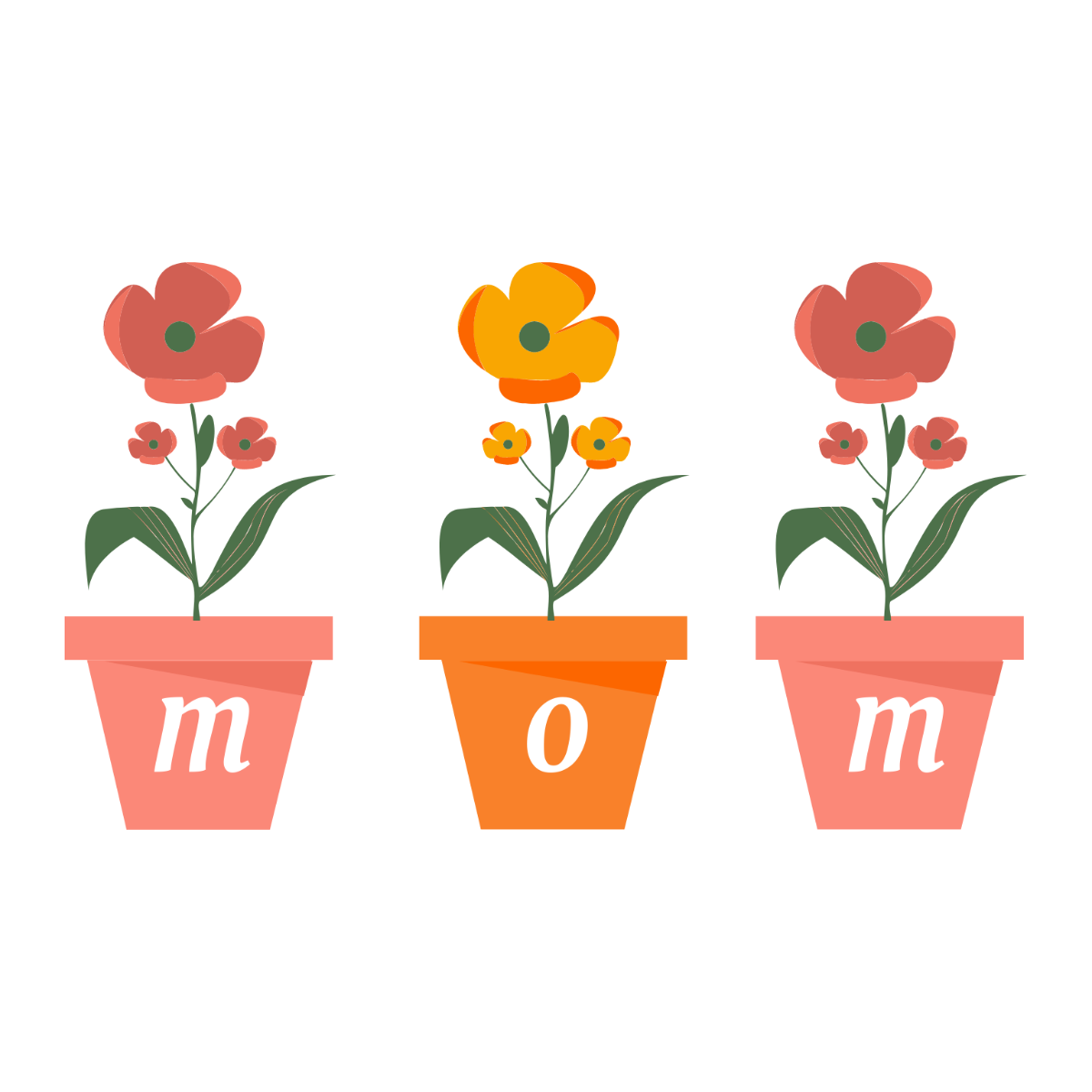 Free Transparent Mother's Day Clipart Template