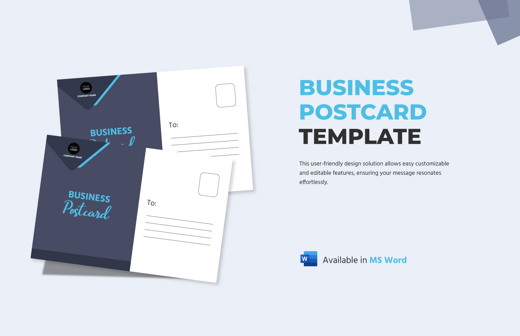 Business Postcard Template