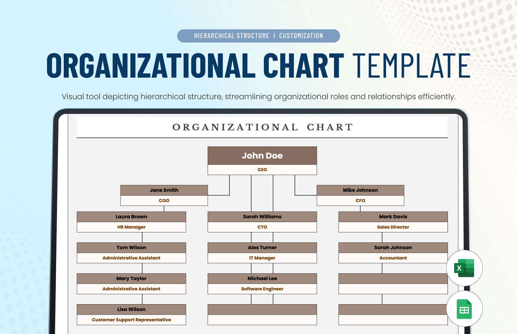 Organizational Chart Template