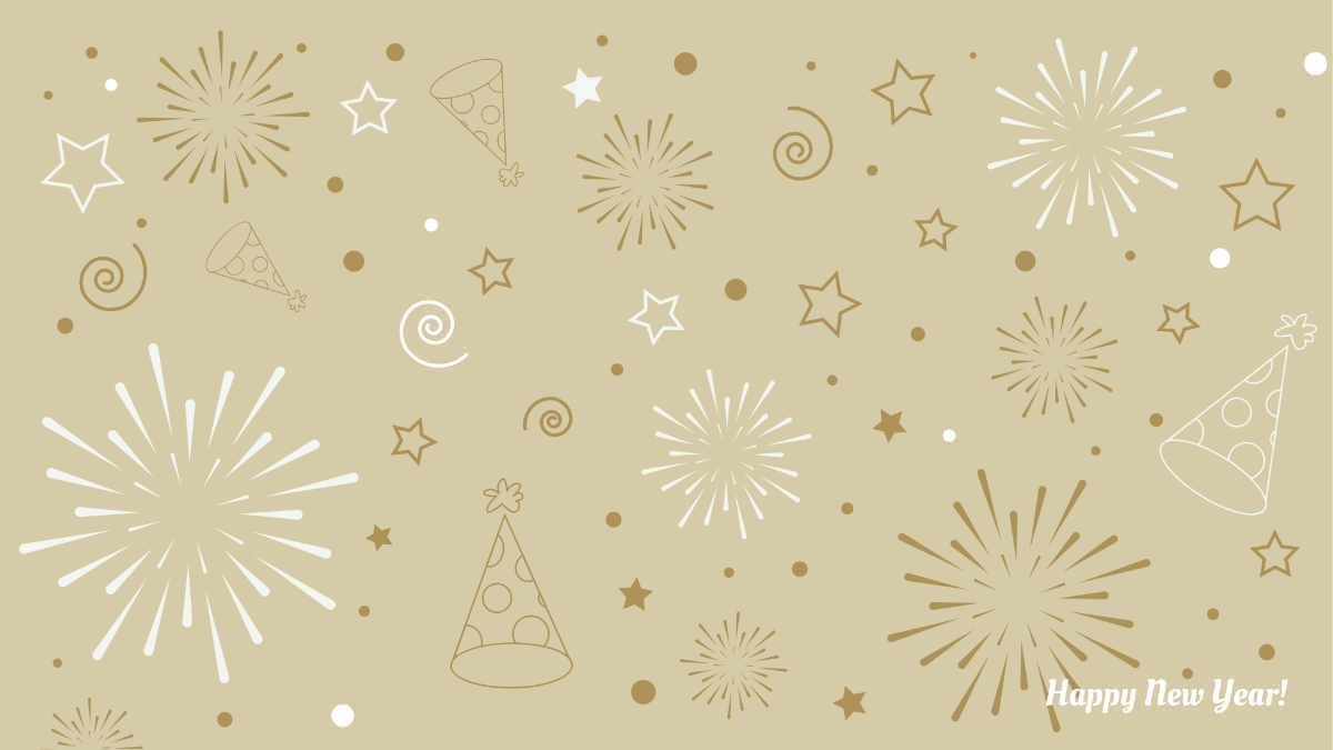 Free New Year Background Template