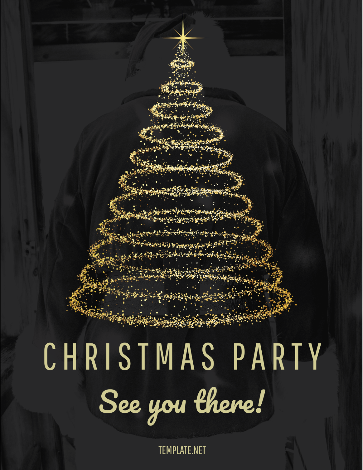 Free Christmas Party Flyer Template