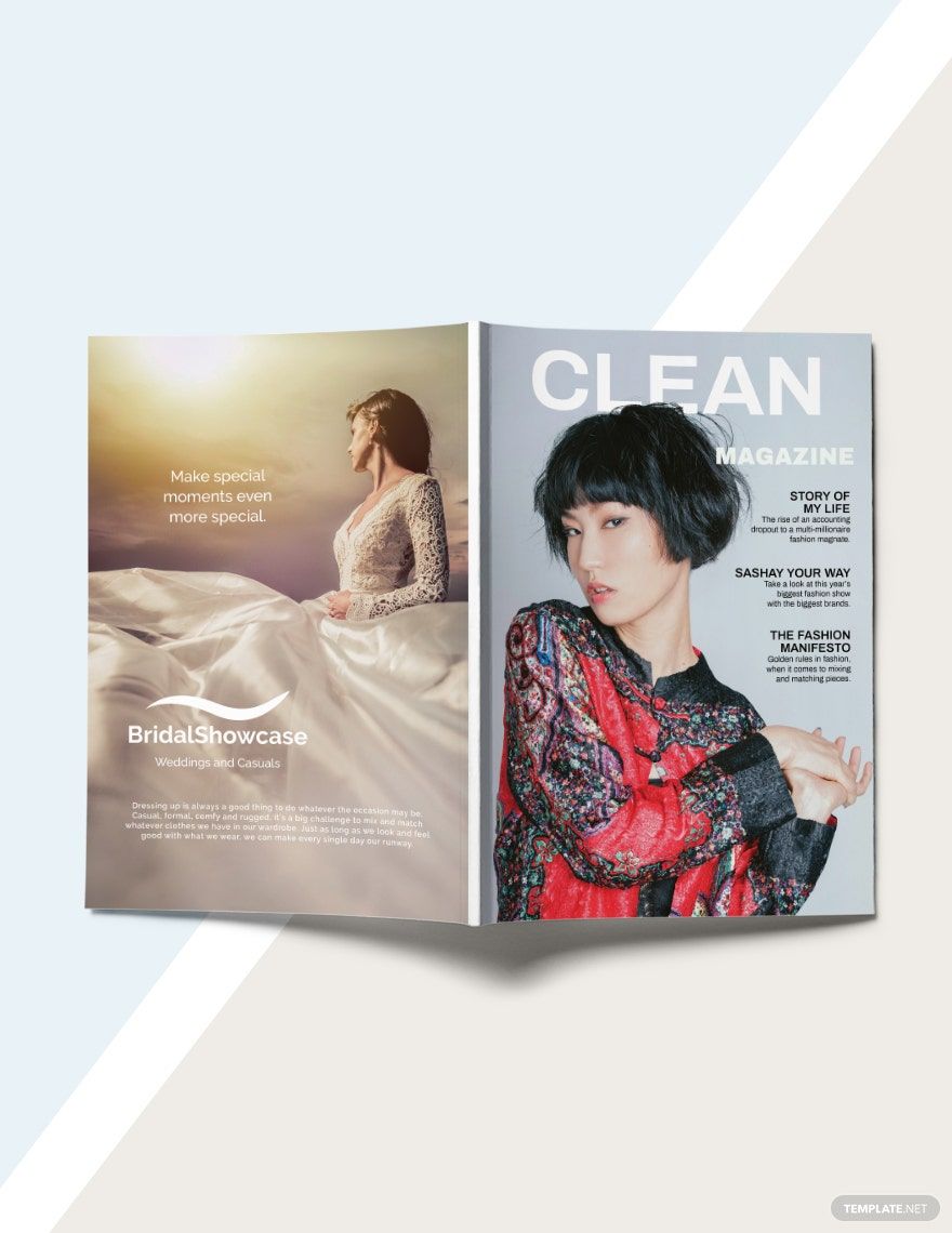 Minimalist Fashion Magazine Template