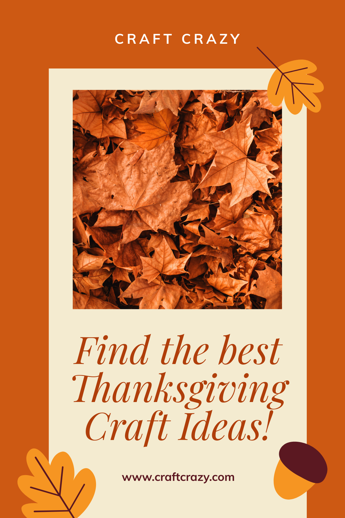 Thanksgiving Pinterest Pin Template - Edit Online & Download