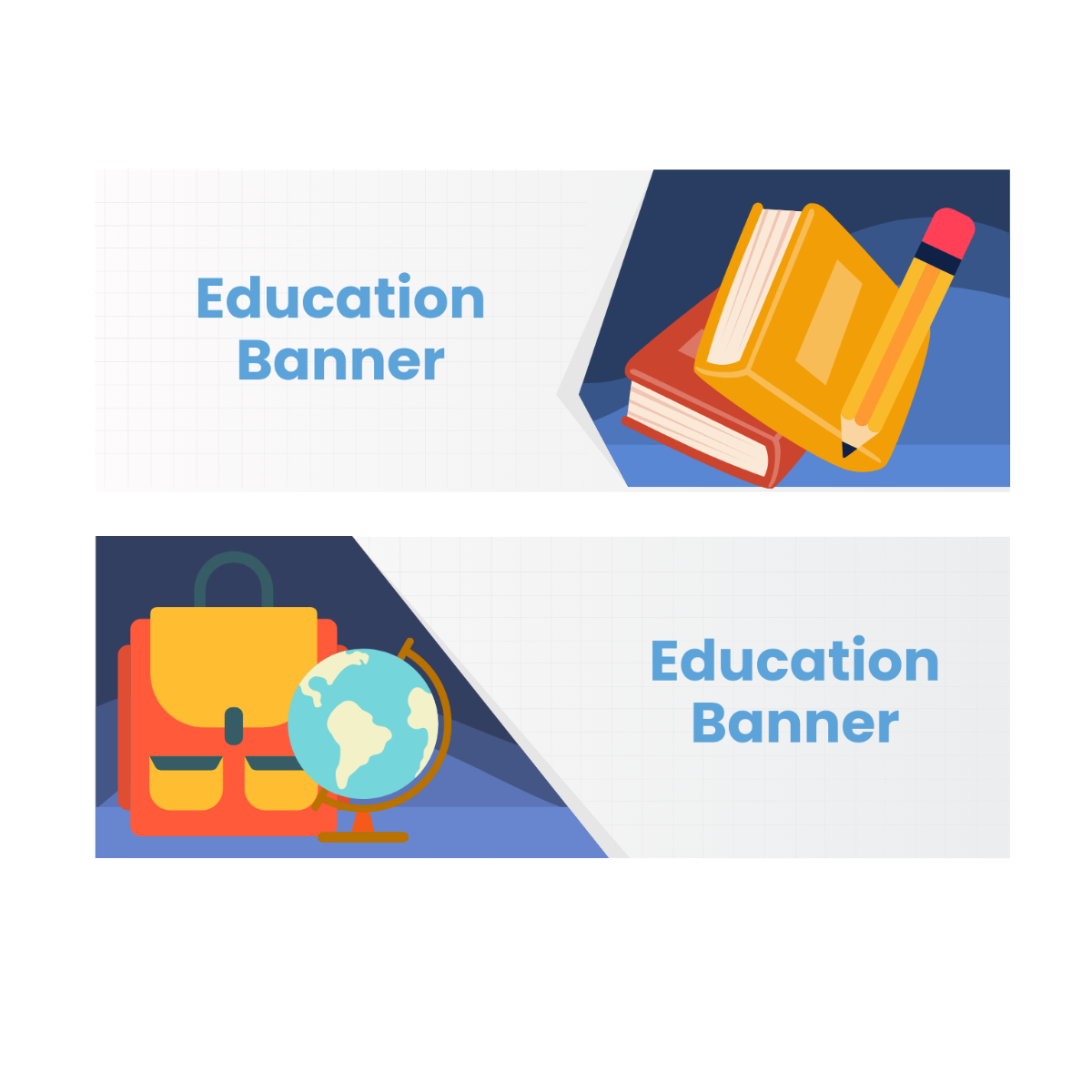 Education Banner Vector Template - Edit Online & Download