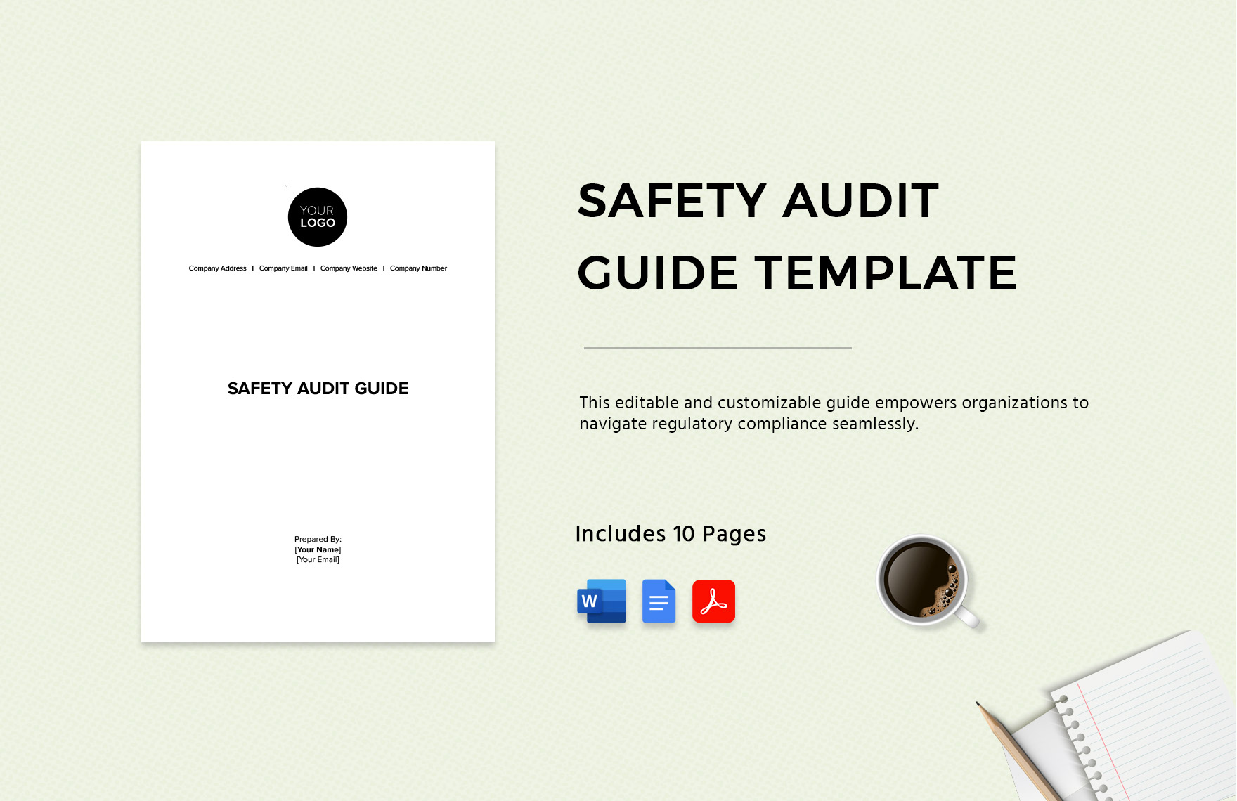 Safety Audit Guide Template