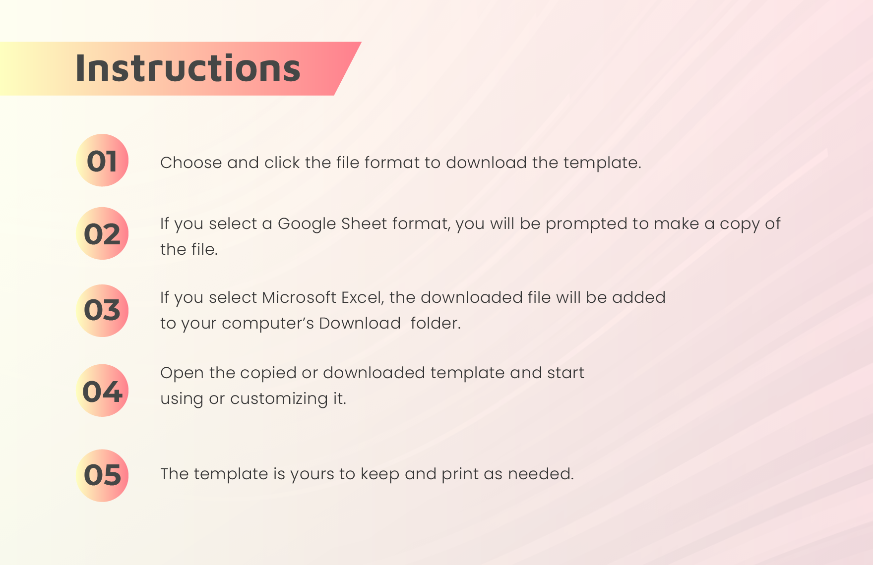 Consolidated Grade Sheet Template